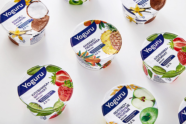 Новые для рынка йогурты с «чистой этикеткой» и популярными вкусами нуждались в ярком, эффективном бренде. 
